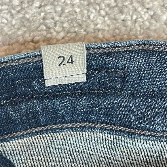 Citizens of Humanity Jeans Women’s 24 Blue Skinny High Rise Rocket Crop Dark - Picture 7 of 14